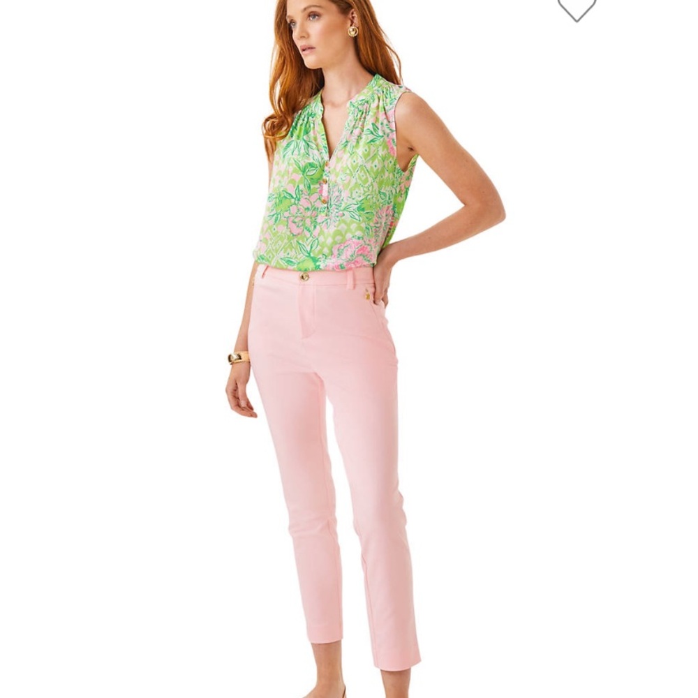 Lilly Pulitzer Ana High Rise Pant - NWT - Size 8